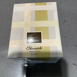 New Bluewick Amalaki glass candle